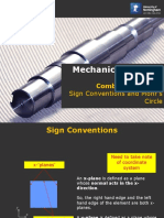 Mechanics of Solids: Sign Conventions and Mohr's Circle