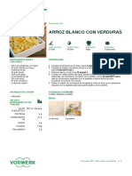 Arroz Blanco Con Verduras