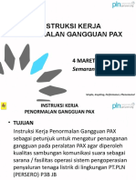 INSTRUKSI KERJA Penormalan Gangguan PAX