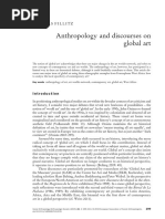 Anthropology and Discourses On Global Art: Thomasfillitz