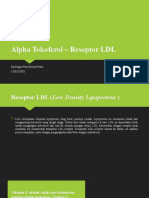Alpha Tokoferol - Reseptor LDL