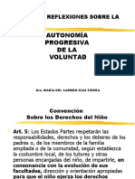 Autonomia Progresiva de La Voluntad