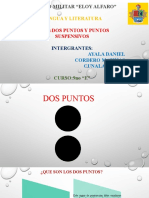 Dos Puntos y Puntos Suspensivos