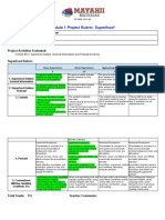 Nutrition Superfood Rubric