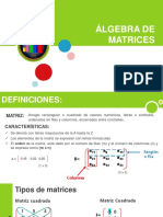 Algebra de Matrices