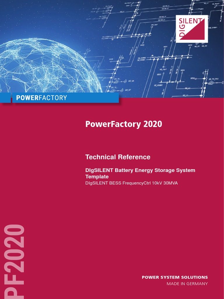 Powerfactory 2020: Technical Reference | PDF | Electric Generator | Voltage