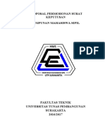 Proposal Permohonan Surat Keputusan HMS