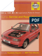 VW Polo 94-99 Haynes Service & Repair Manual