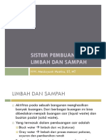 Sistem Pengelolaan Limbah Dan Sampah