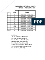 Jadwal Bimb KMB Angktn - Xvi Di Rsud Kota Mataram