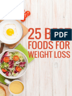 25 Best Foods For Weight Loss