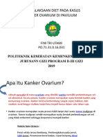 Penatalaksaan Diet Pada Kasus Ca Ovarium