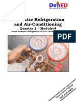 Domestic Refrigeration and Air-Conditioning: Quarter 1 - Module:4