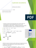 Pérez Cruz David Emmanuel - Previo - Normalización Patrones Secundarios Redox