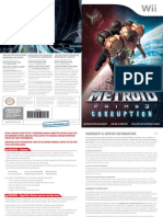 Metroid Prime 3 - ML1 Manual - WII