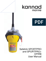 Safelink SPORTPRO and SPORTPRO+ EPIRB User Manual