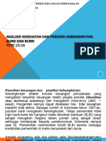 Analisis Kebangkrutan