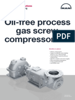 Oil-Free Process Gas Screw Compressors: Benefits at A Glance