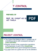 Project Control: Prepared by