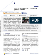 An International Perspective: Teaching Chemistry and Engaging Students During The COVID-19 Pandemic