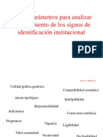 Los 15 Parámetros para Analizar El Rendimiento de Los Signos de Identificación Institucional