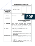 SPO Pembersihan Matras - Bed 2019