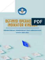 Definisi Operasional Indikator Kemendikbud