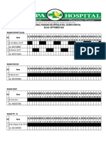 Daftar Piket DR Spesialis Agustus Jeumpa Hospital 2019