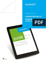 Industrial SATA SSD Spec Sheet