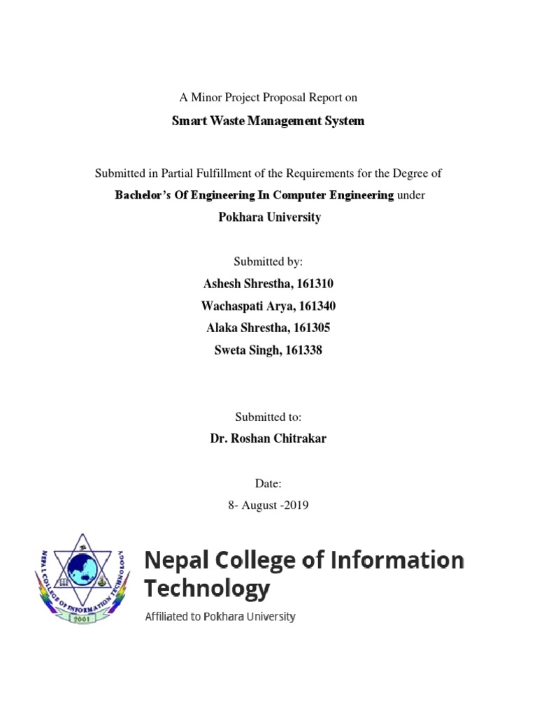 Smart Waste Management System Circuit Diagram