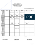 Cavite State University class schedules