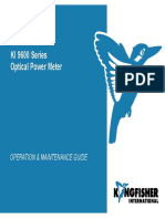 Optical Detectors Power Meter Kingfisher Manual