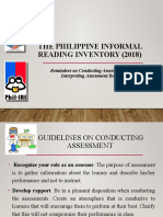 The Philippine Informal Reading Inventory (2018) .PPTX 3