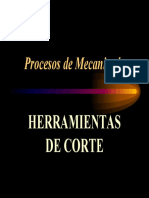 Herramientas de Corte