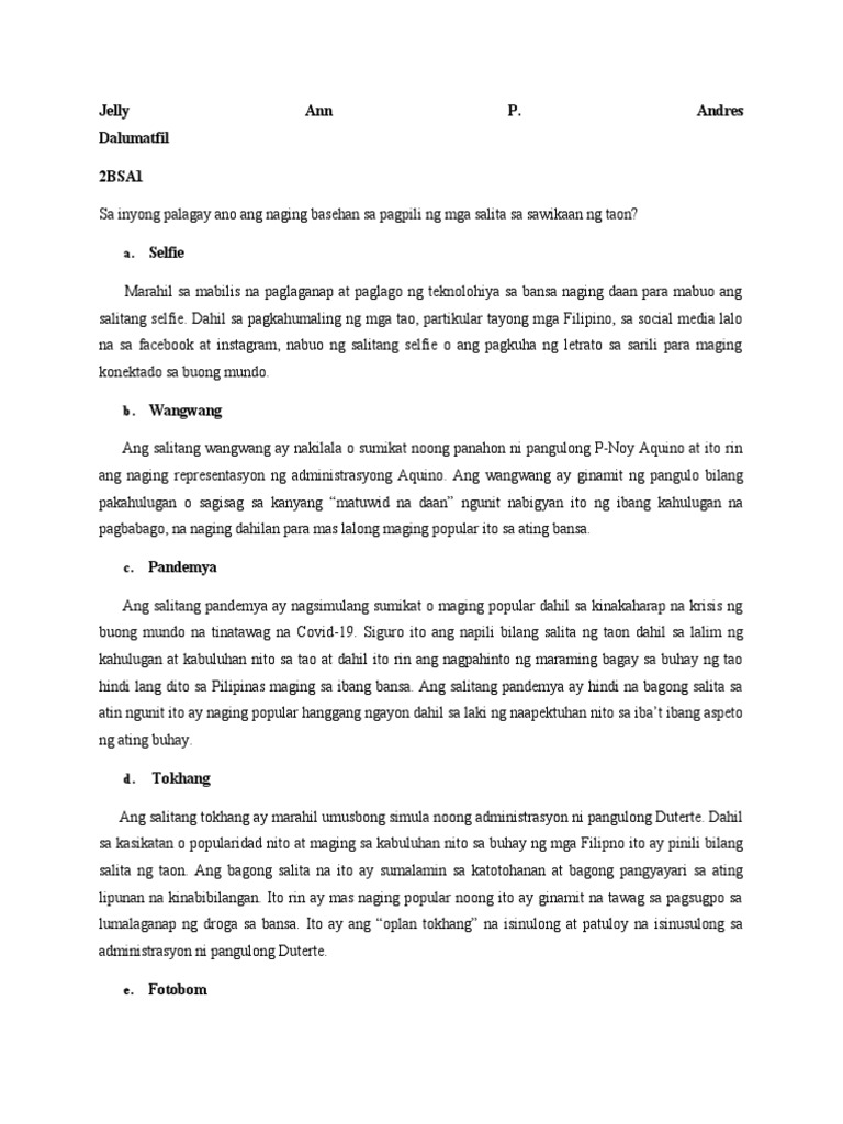 DALUMAT | PDF