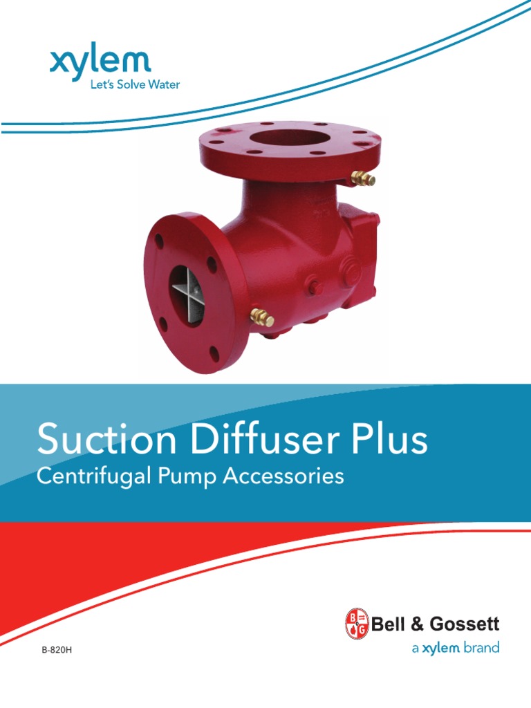 Suction Diffuser Plus: Centrifugal Pump Accessories | PDF | Pump ...