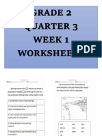 Quarter 3 Week 1 Worksheets