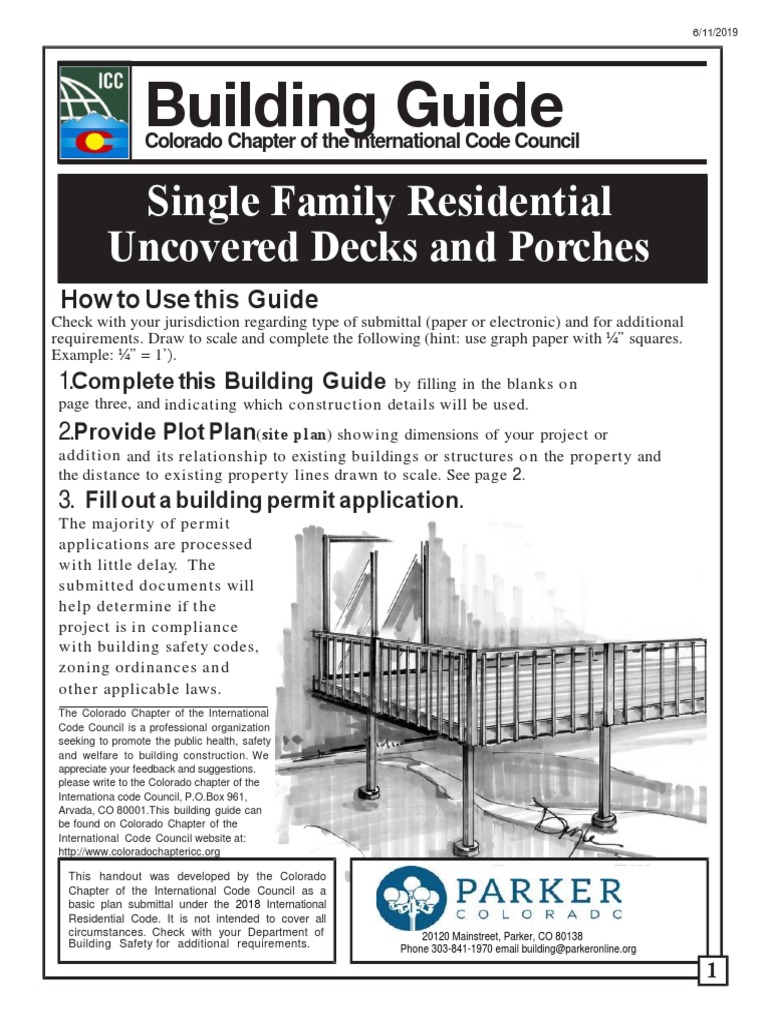 2018 TOP Uncovered Decks Building Guide | PDF | Stairs | Building ...