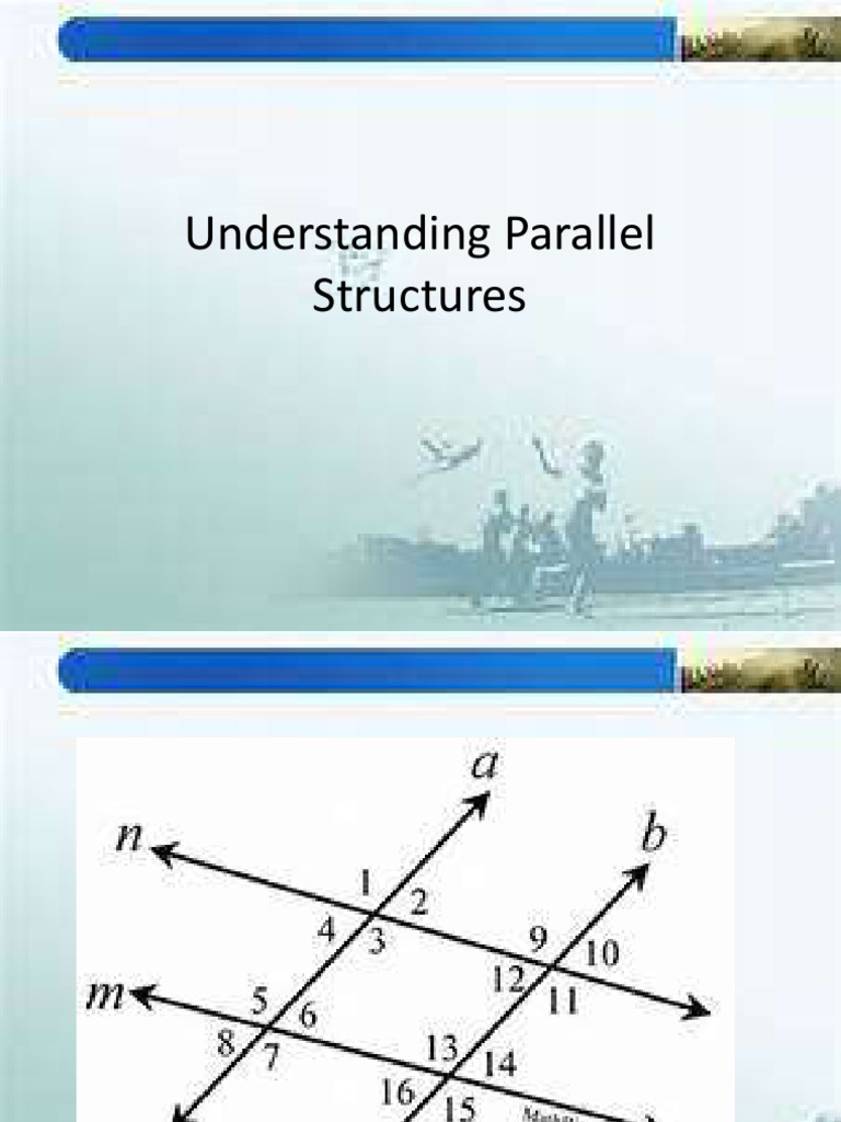 Mastering Parallel Structure in English | PDF | Sentence (Linguistics ...