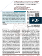 Lymphocytopenia and COVID19 A Literature Review