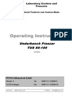 FRY004 - EN CONGELATEUR ARMOIRE 100L - 80 Degrec PDF