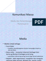 Komunikasi Massa - Pertemuan 6