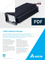 720W Onboard Charger: Extended Data Storage Rugged Design