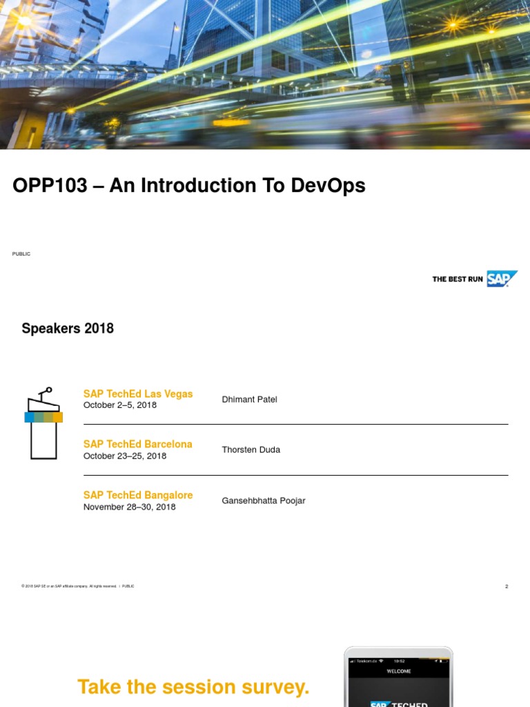 Opp103 - An Introduction To Devops: Public | PDF | Agile Software ...