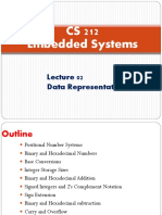 Lecture 02 - Data Representation