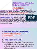 Ragam Penelitian