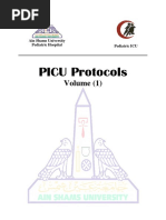 PICU Protocol 1 Ain Shams University