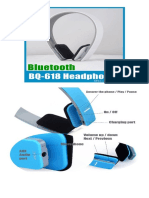 AEC BQ-618 - Bluetooth Headphone - User Manual