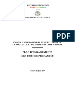 Guinee-Projet de route Lola-Plan engagement des parties prenantes (PEPP)