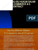 Isu Isu Hukum Dalam e Commerce e Contract K 05